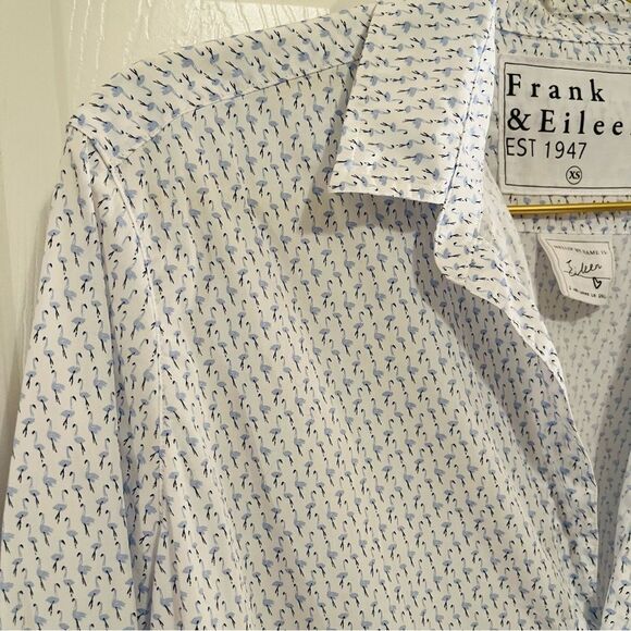 Frank & Eileen Flamingo Patterned Button Down Shirt - Picture 4 of 6
